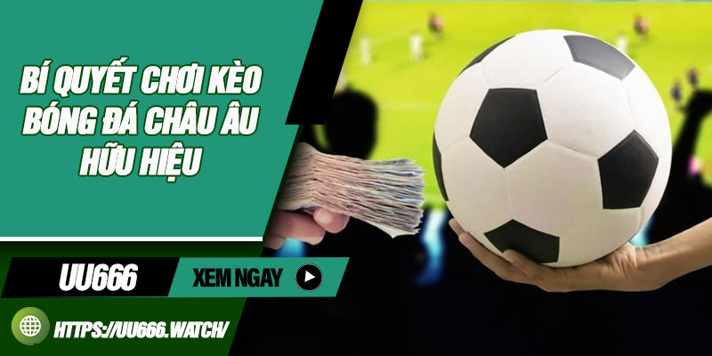 Bí Quyết Chơi Kèo Bóng Đá Châu Âu Hữu Hiệu
